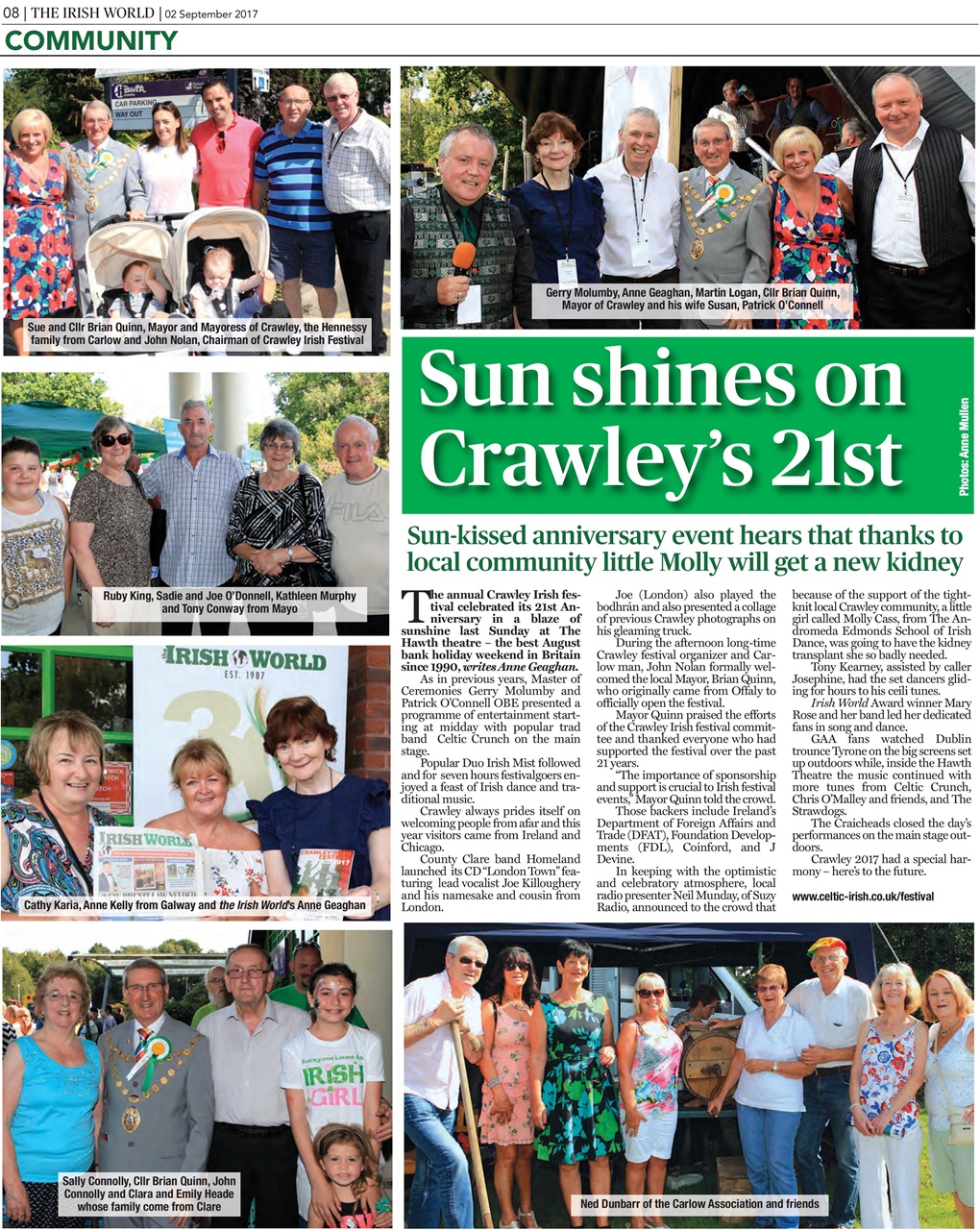 Irish World Preview Pages