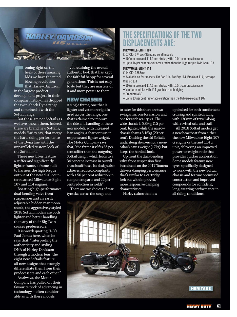 Heavy Duty Preview Pages