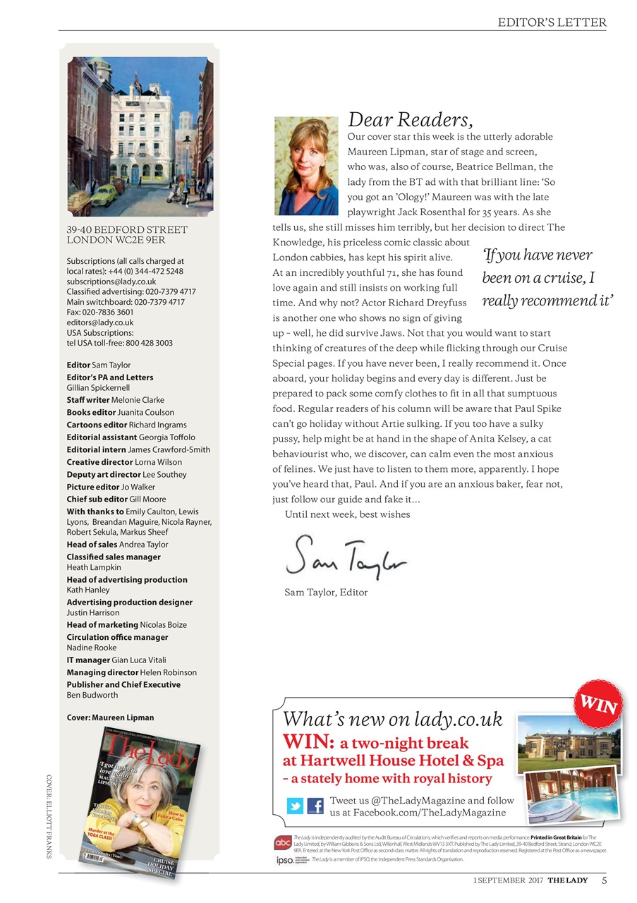 The Lady Preview Pages