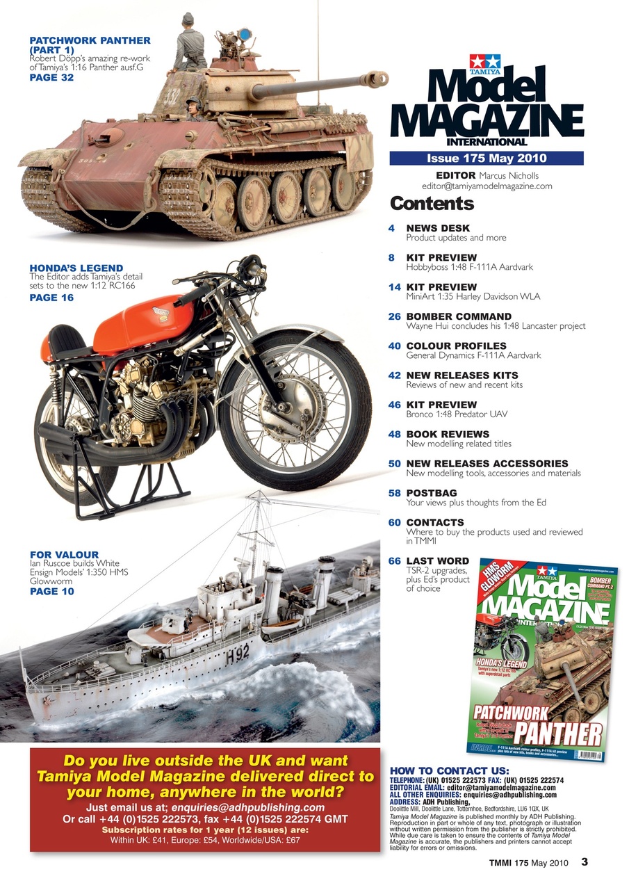 Tamiya Model Magazine Preview Pages