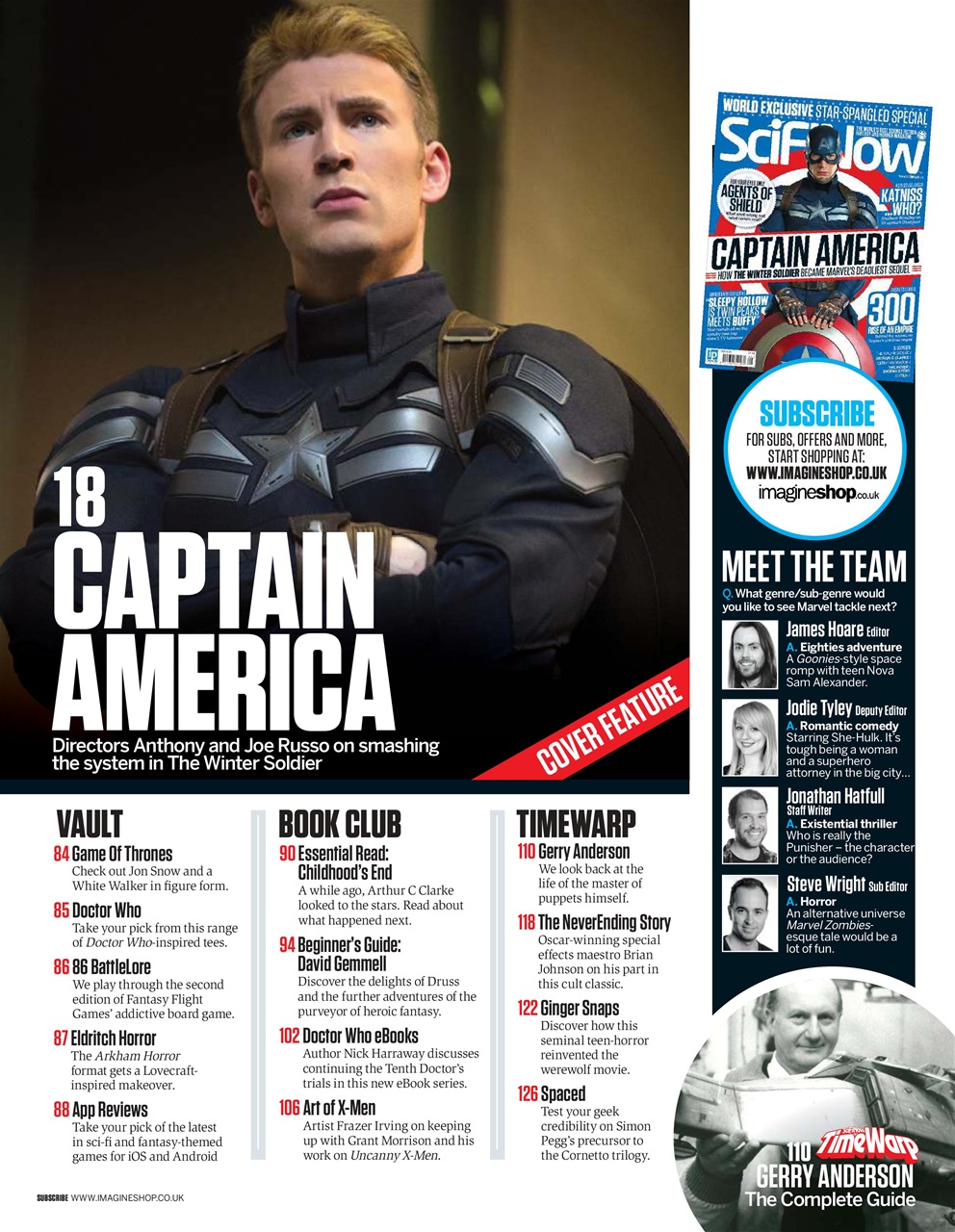 SciFiNow Preview Pages