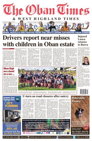 The Oban Times & Lochaber Times issue 31st August 2017