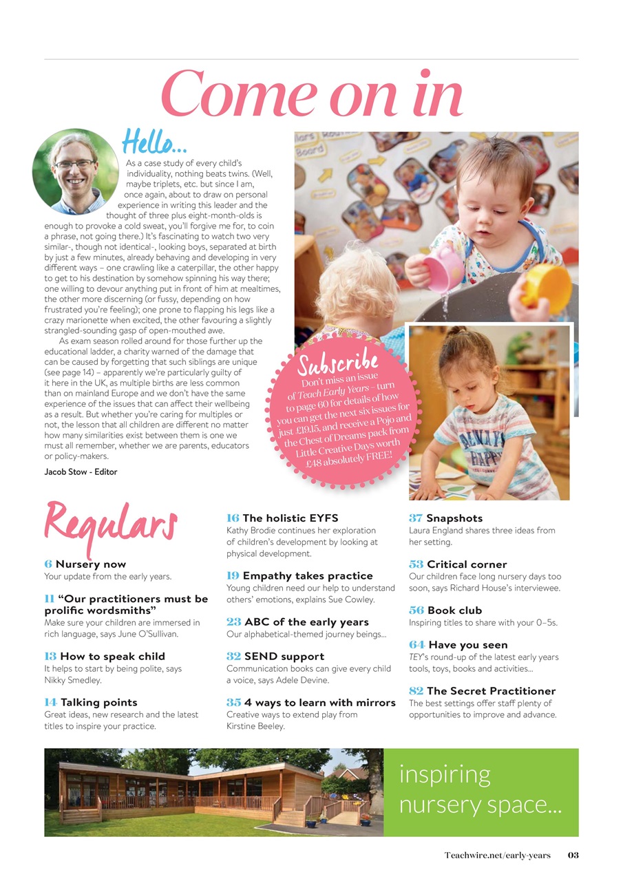 Teach Early Years Preview Pages