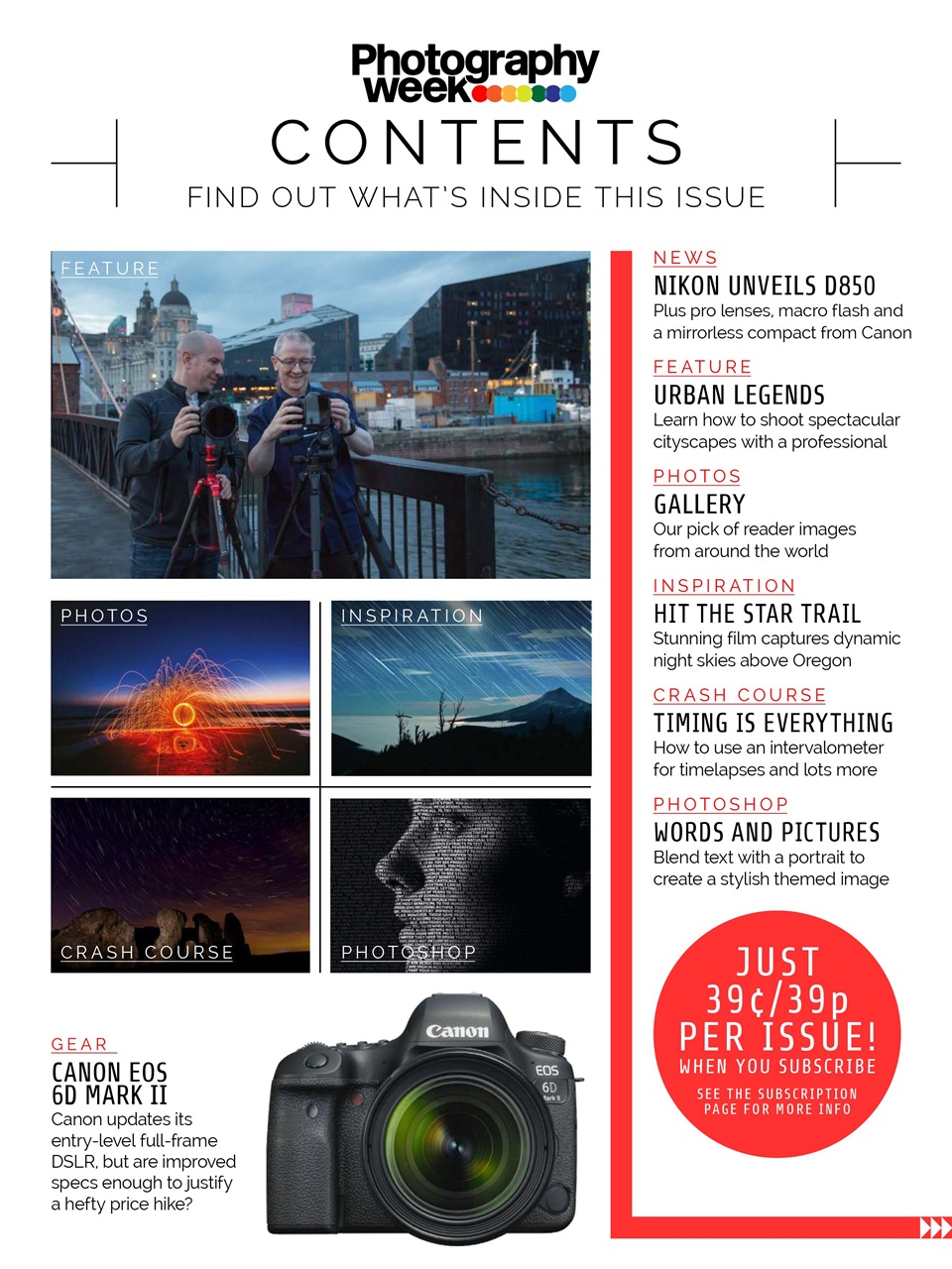 Photography Week Preview Pages