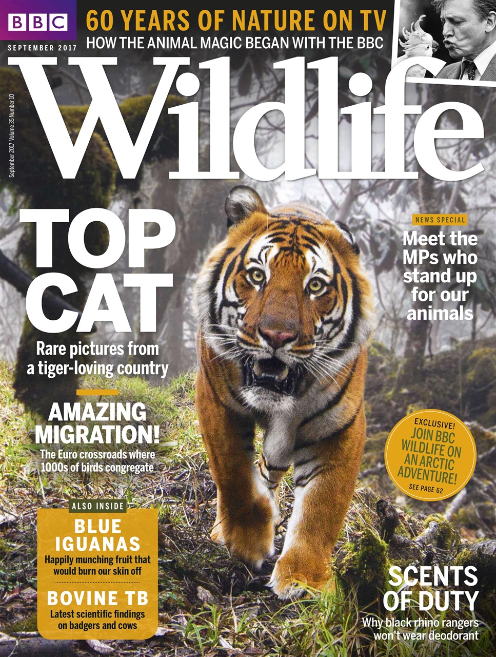 BBC Wildlife Magazine Preview Pages