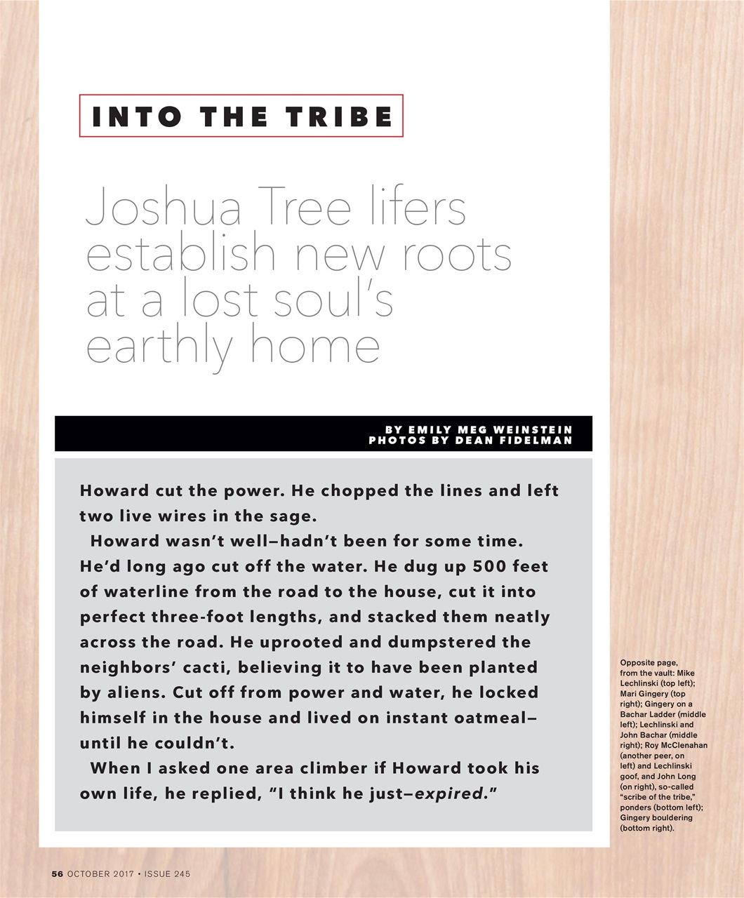 Rock and Ice Preview Pages