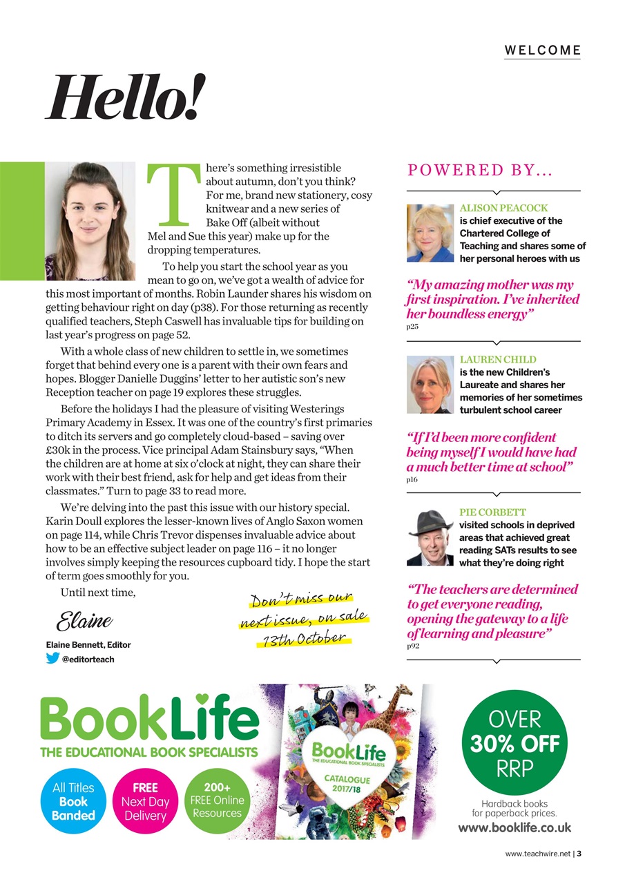 Teach Primary Preview Pages