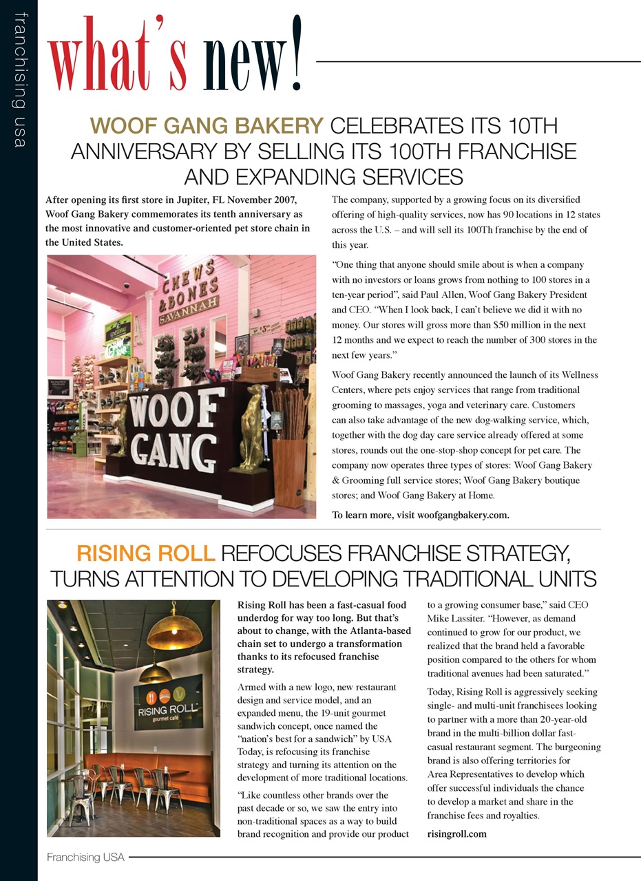 Franchising USA Preview Pages