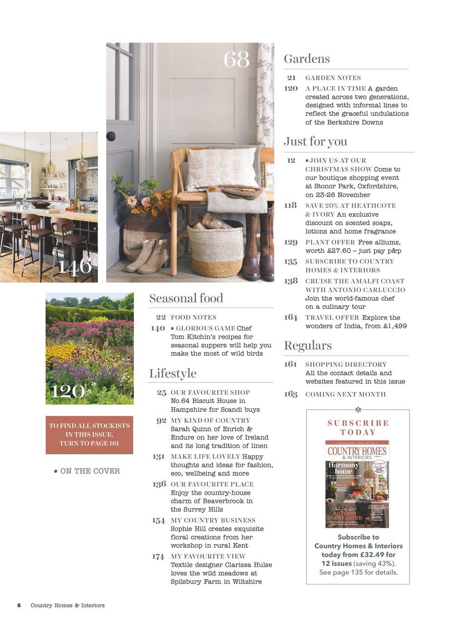 Country Homes & Interiors Preview Pages