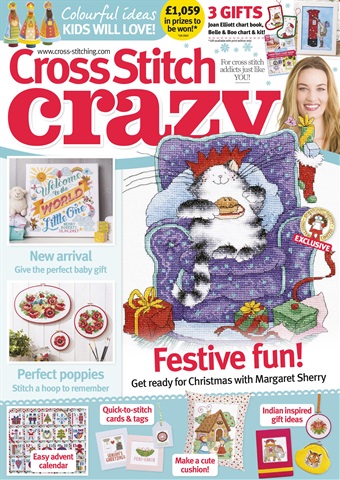 Cross Stitch Crazy issue November 2017
