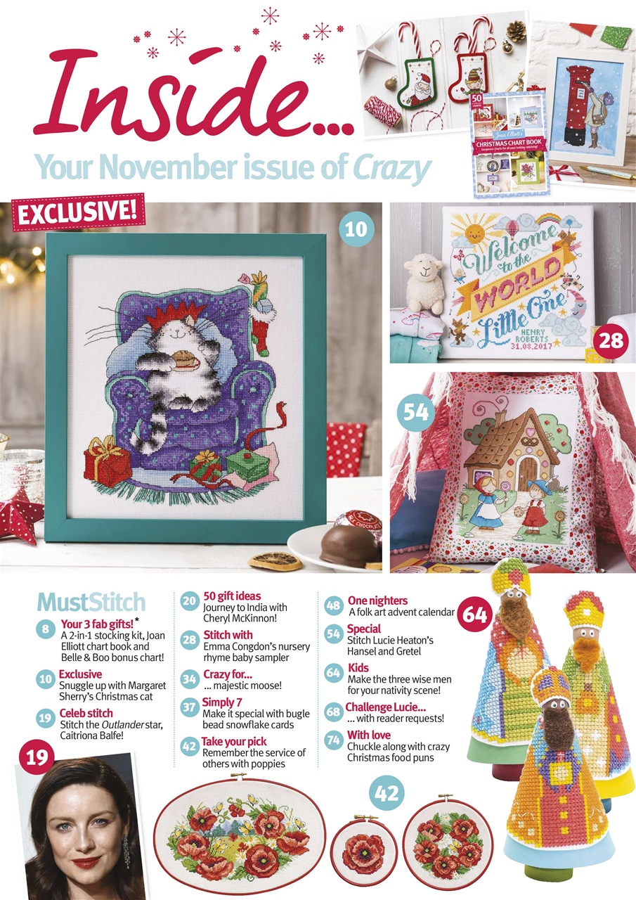 Cross Stitch Crazy Preview Pages