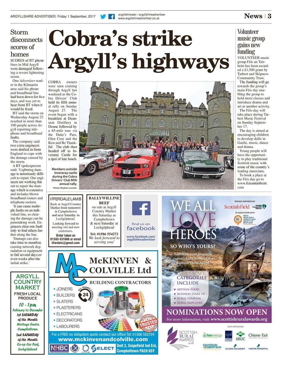 Argyllshire Advertiser Preview Pages