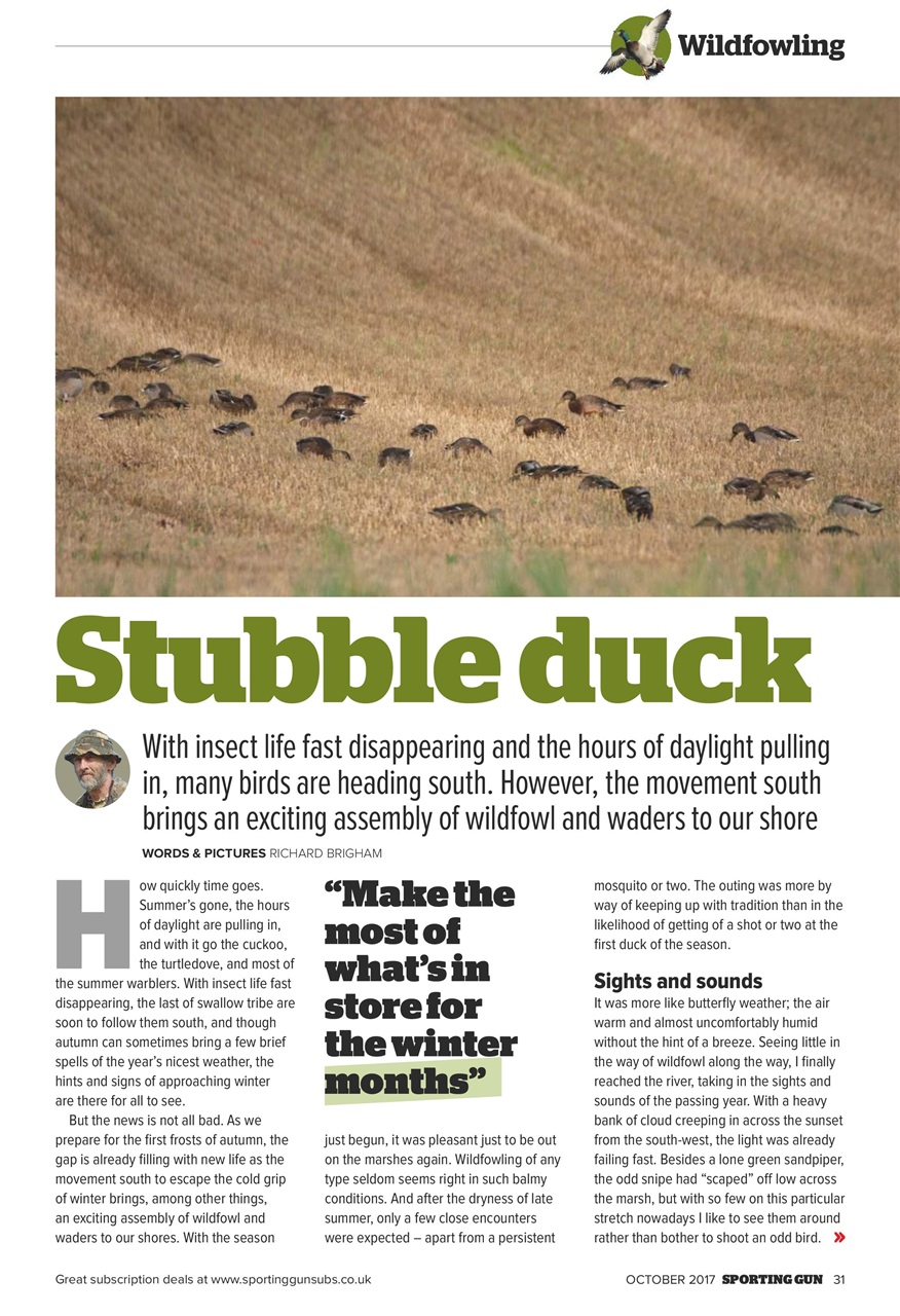 Sporting Gun Preview Pages