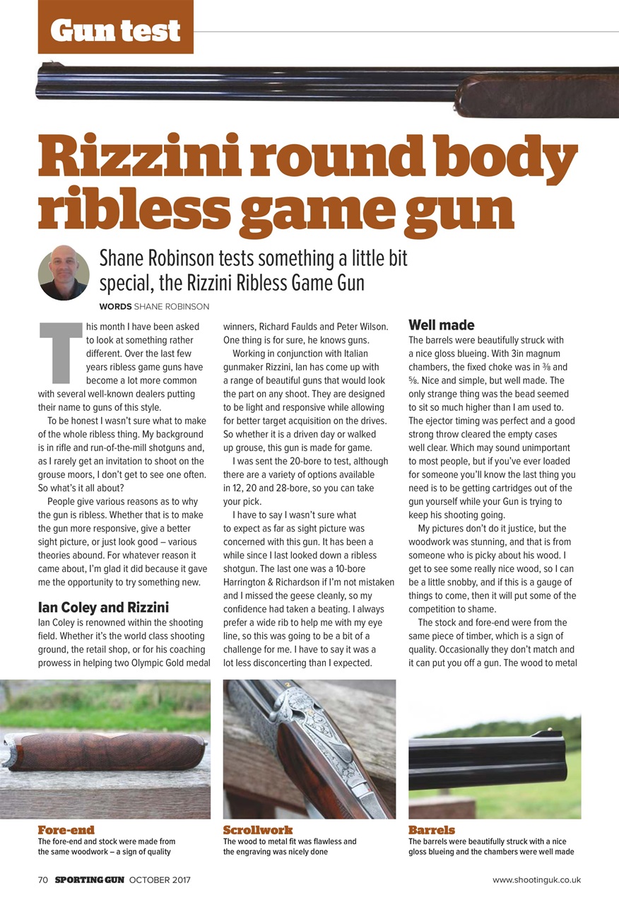 Sporting Gun Preview Pages