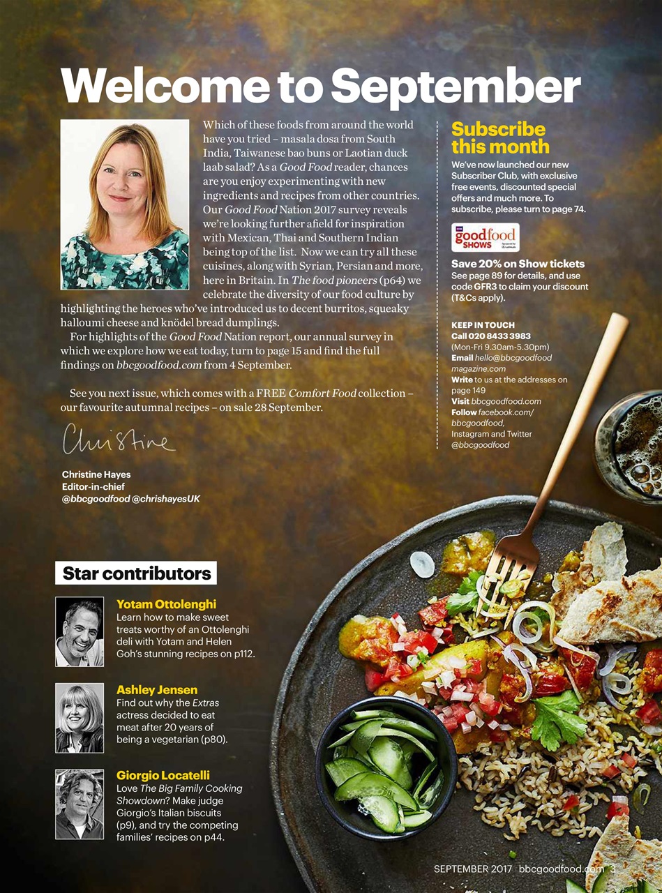 Good Food Magazine Preview Pages