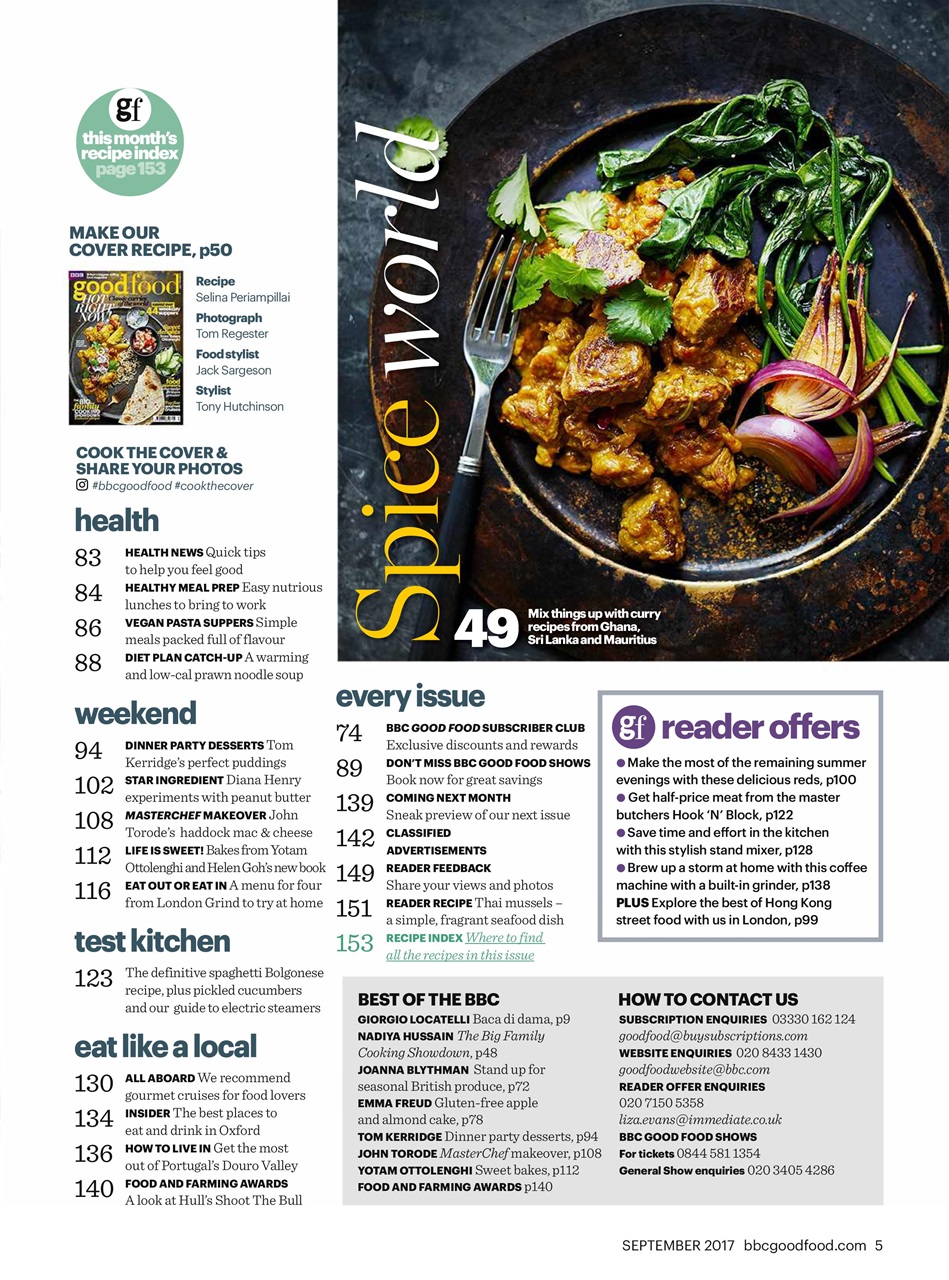 Good Food Magazine Preview Pages