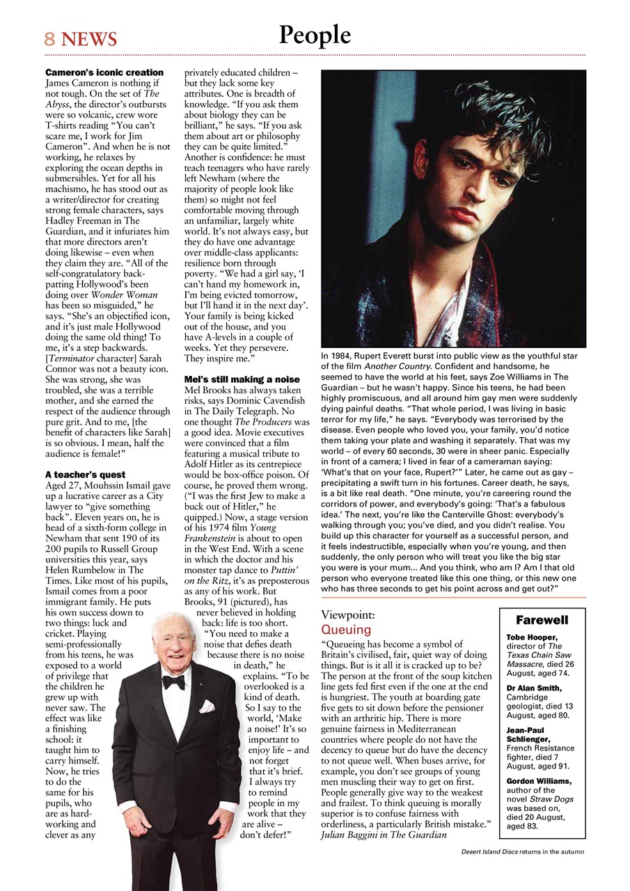 The Week Preview Pages