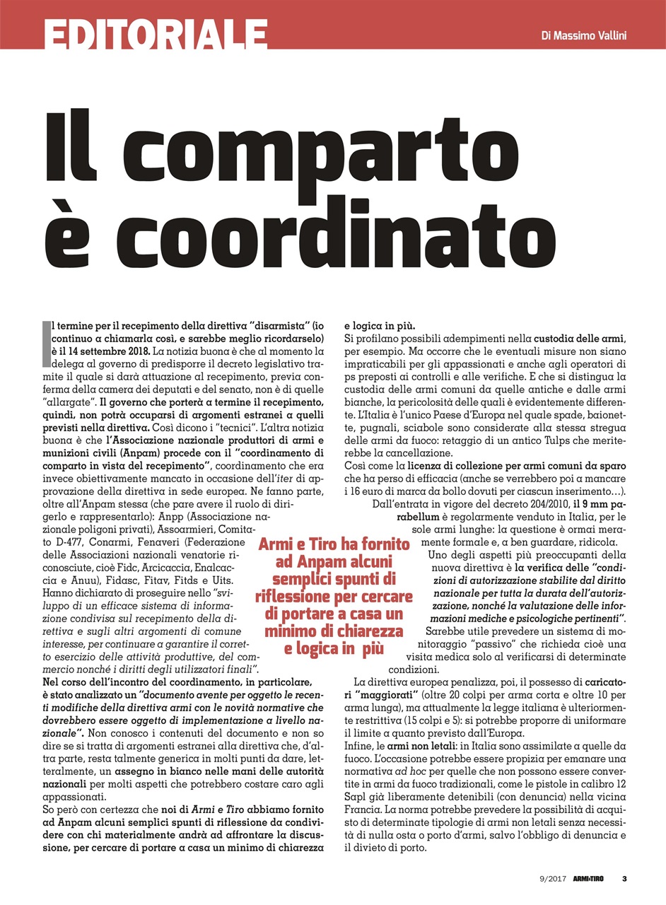 Armi E Tiro Preview Pages