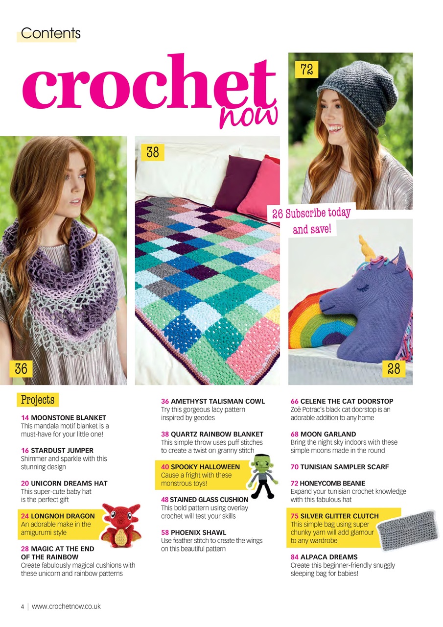 Crochet Now Magazine Preview Pages
