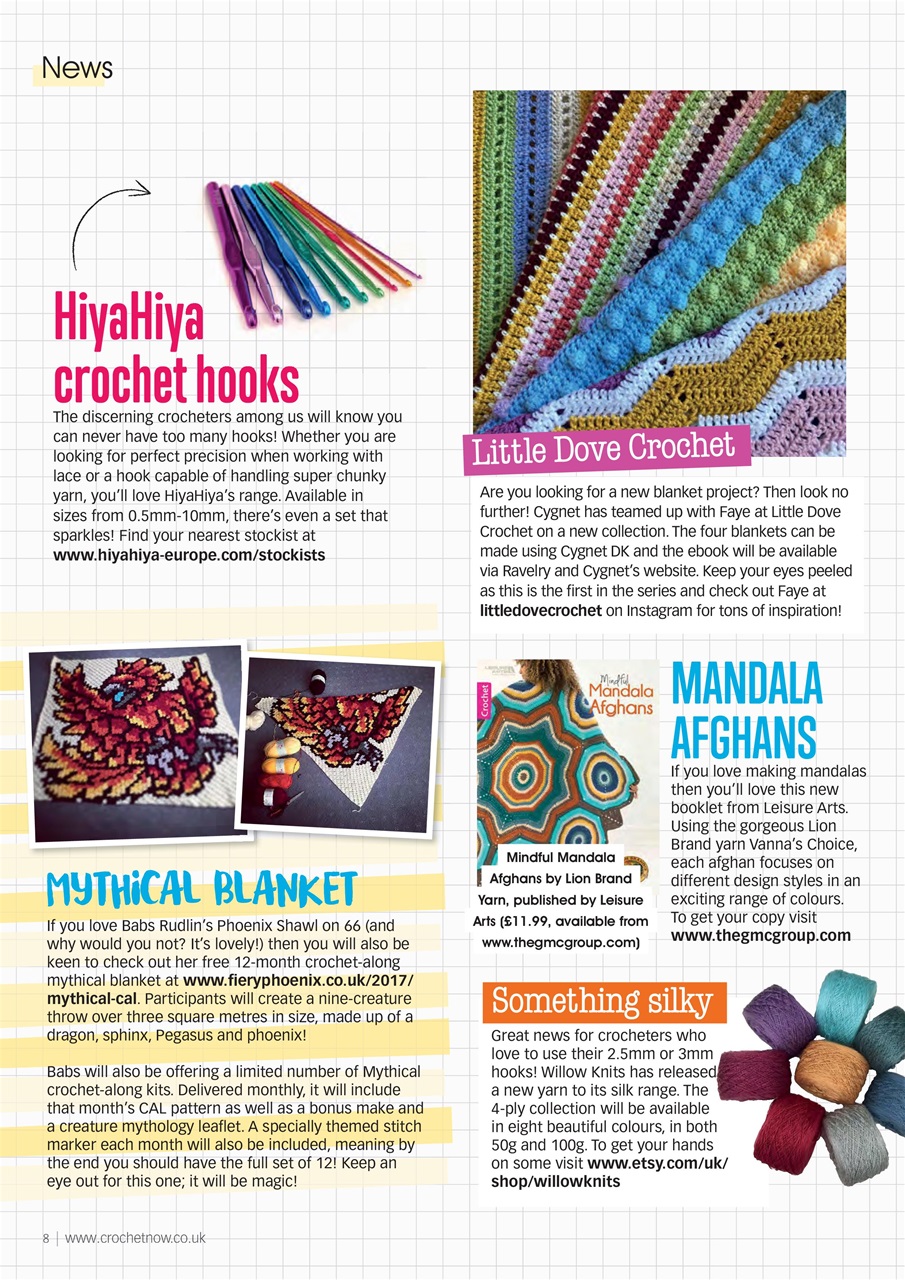 Crochet Now Magazine Preview Pages