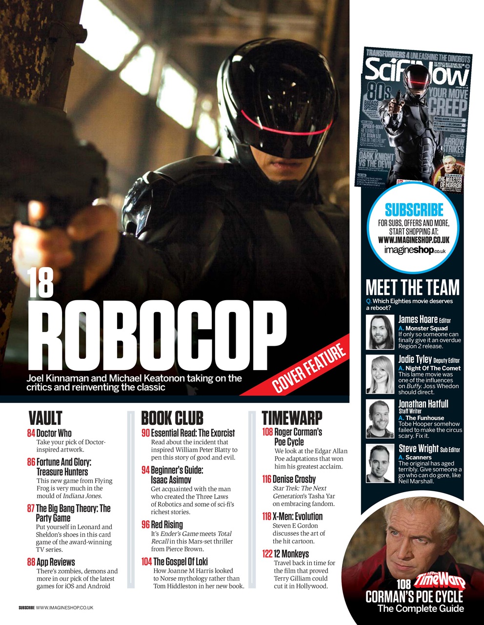 SciFiNow Preview Pages