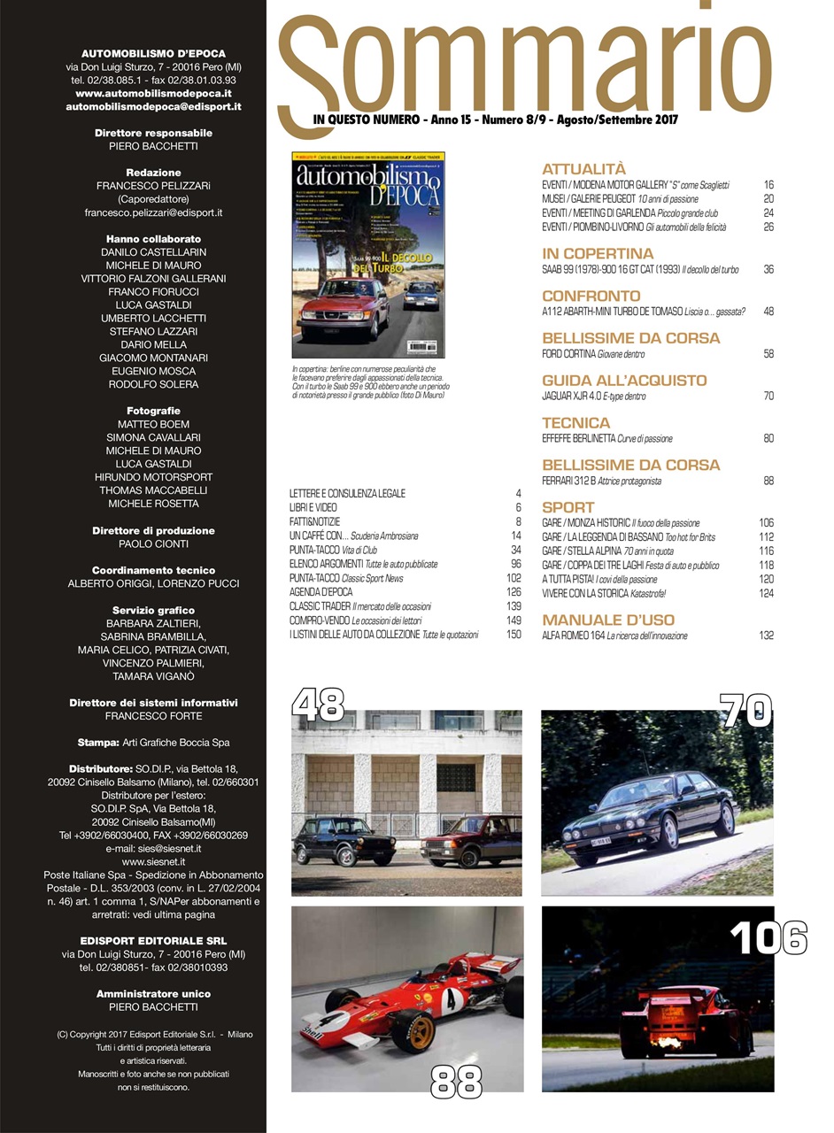 Automobilismo d'Epoca Preview Pages