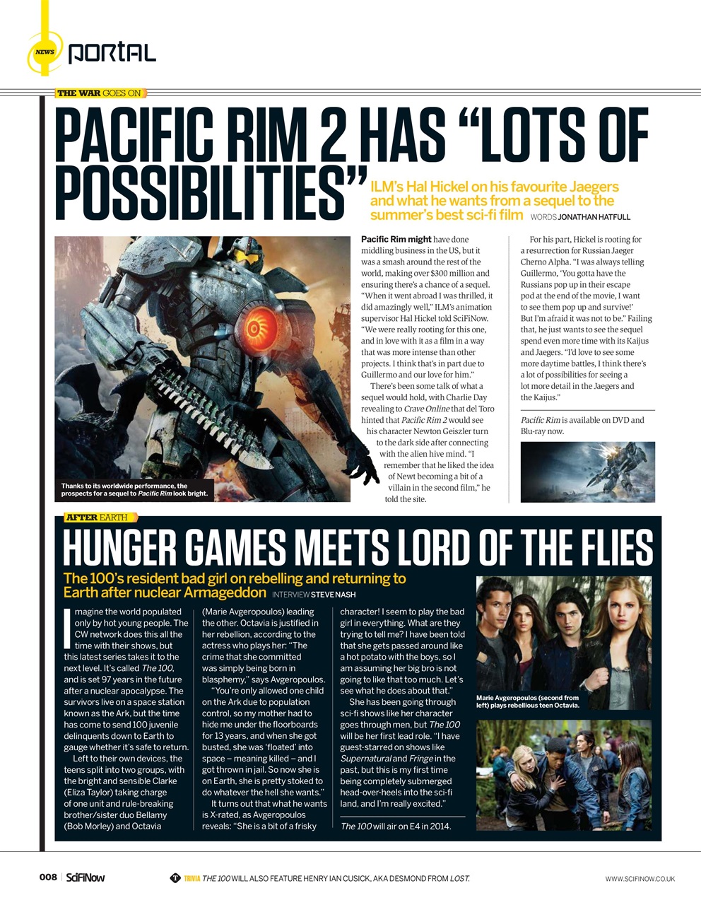 SciFiNow Preview Pages