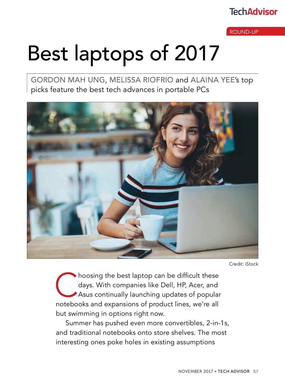 Tech Advisor Preview Pages