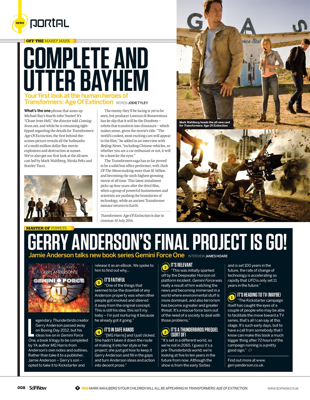 SciFiNow Preview Pages