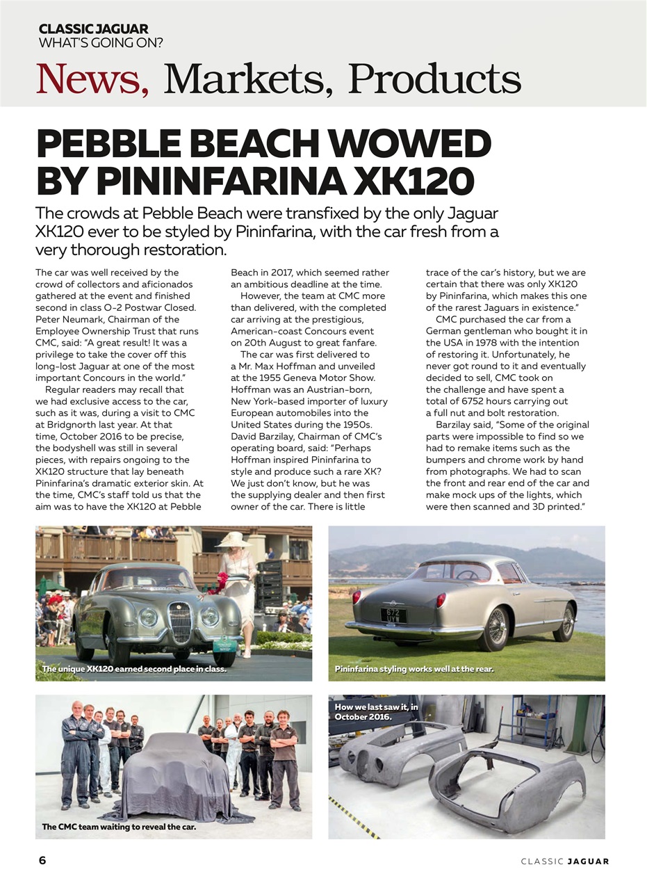 Classic Jaguar Preview Pages