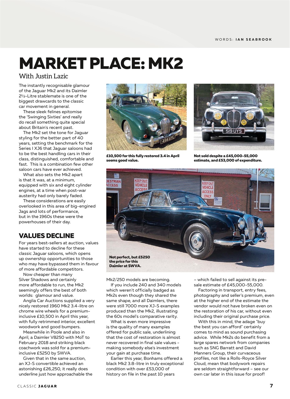 Classic Jaguar Preview Pages