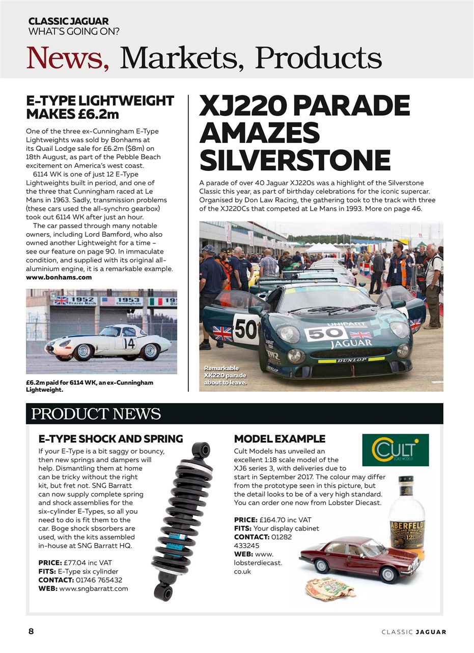 Classic Jaguar Preview Pages