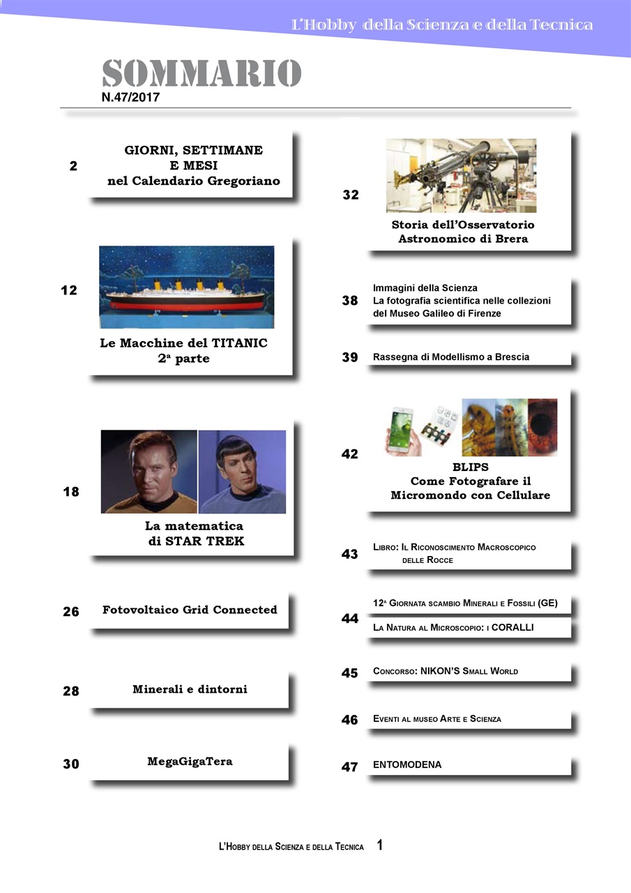 L'HOBBY DELLA SCIENZA E DELLA TECNICA Preview Pages
