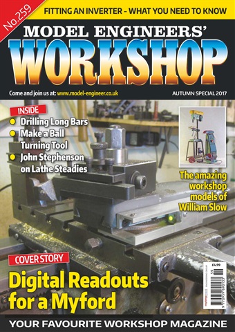 Model Engineer & Workshop Magazine issue AUTUMN SPECIAL 17