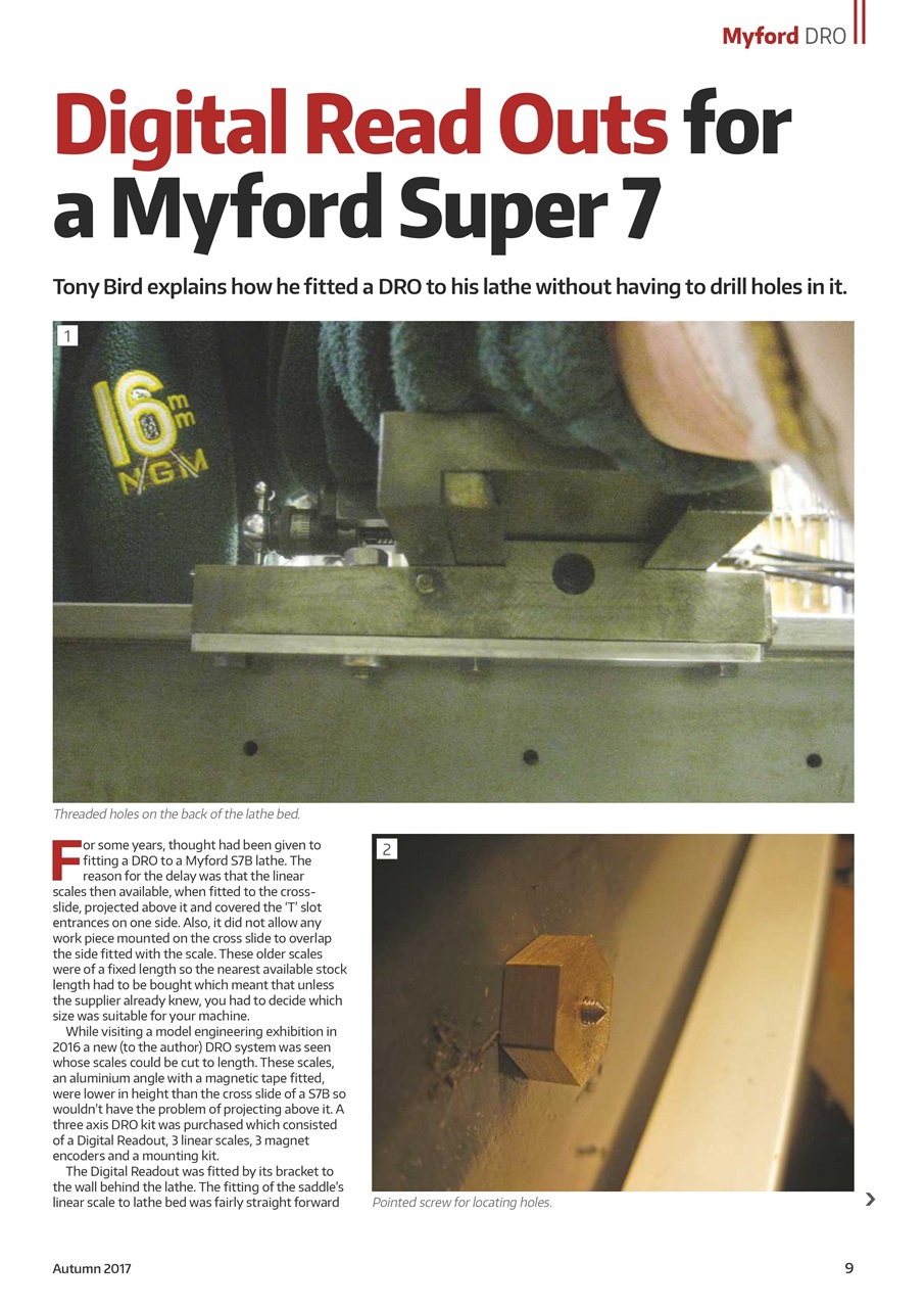 Model Engineer & Workshop Magazine Preview Pages