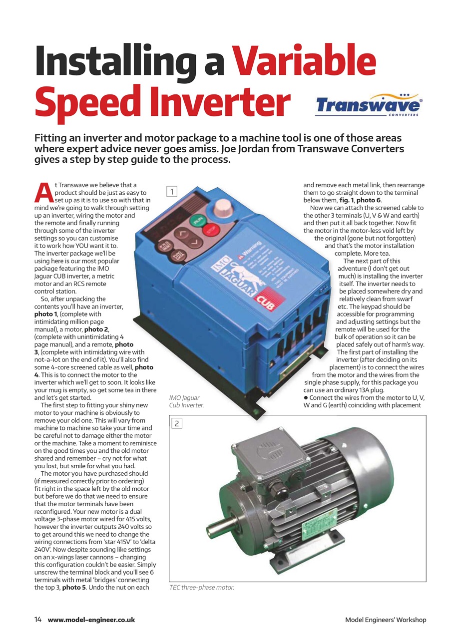 Model Engineer & Workshop Magazine Preview Pages