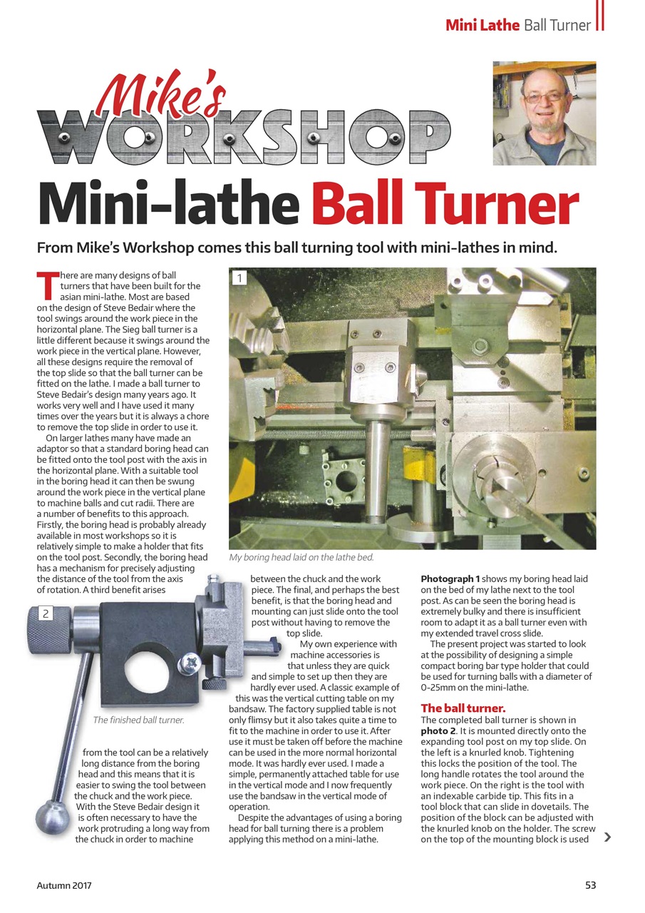 Model Engineer & Workshop Magazine Preview Pages