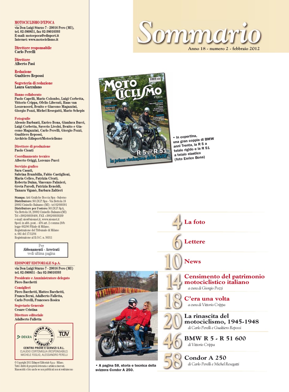 Motociclismo d'Epoca Preview Pages