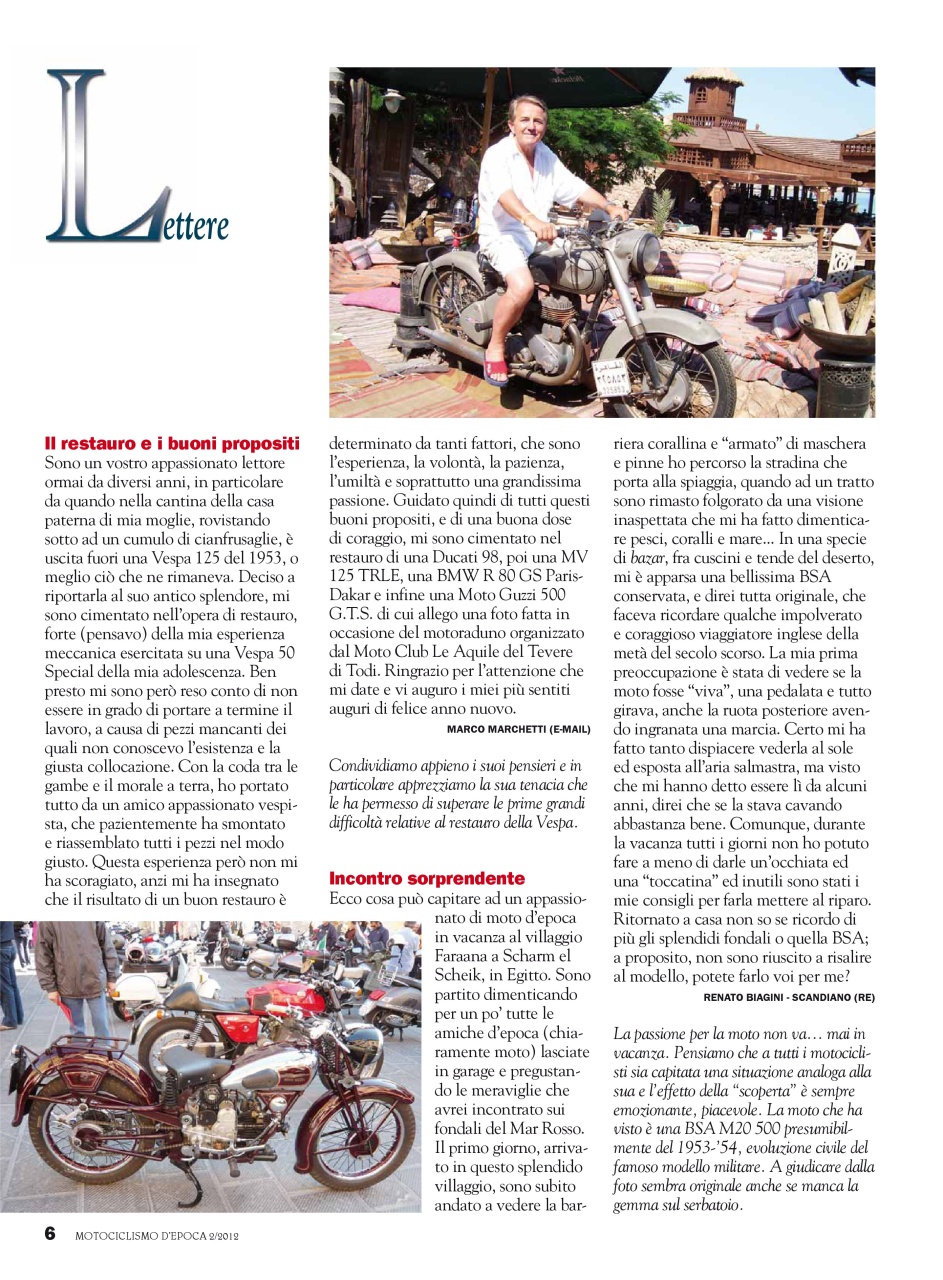 Motociclismo d'Epoca Preview Pages