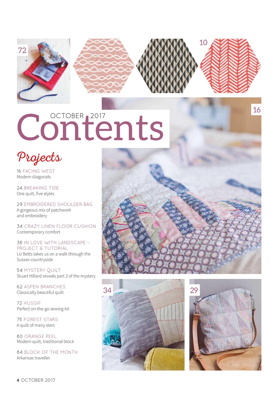 Popular Patchwork Magazine Preview Pages