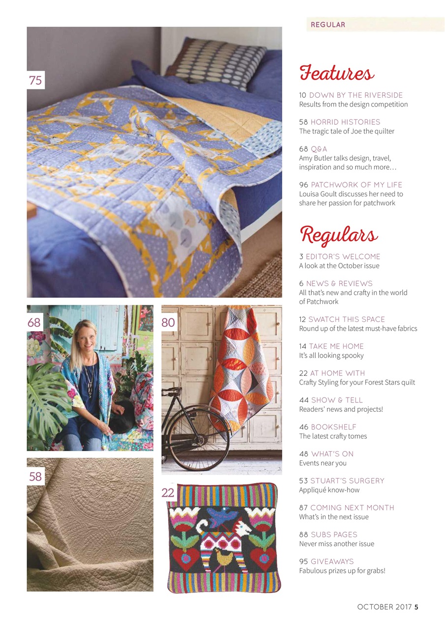 Popular Patchwork Magazine Preview Pages