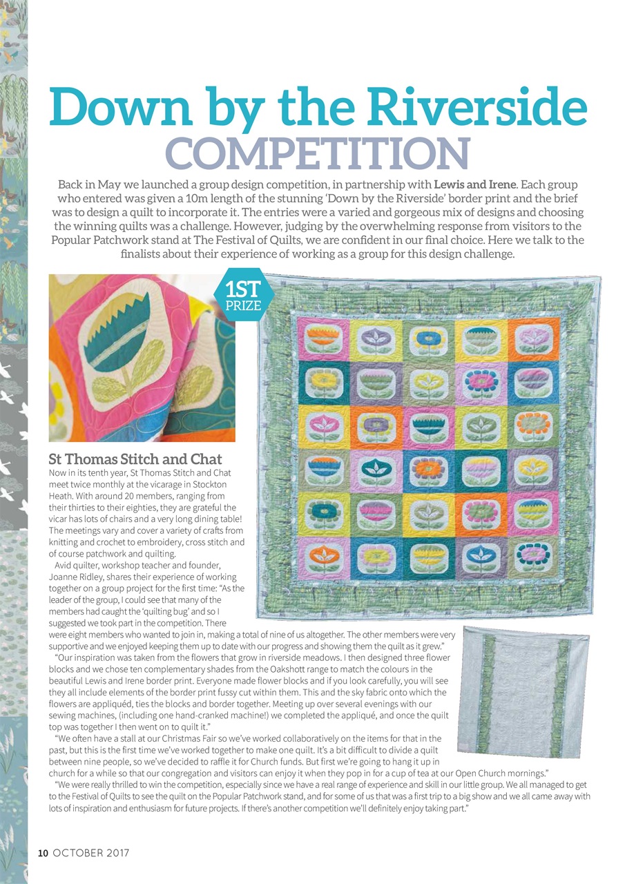 Popular Patchwork Magazine Preview Pages