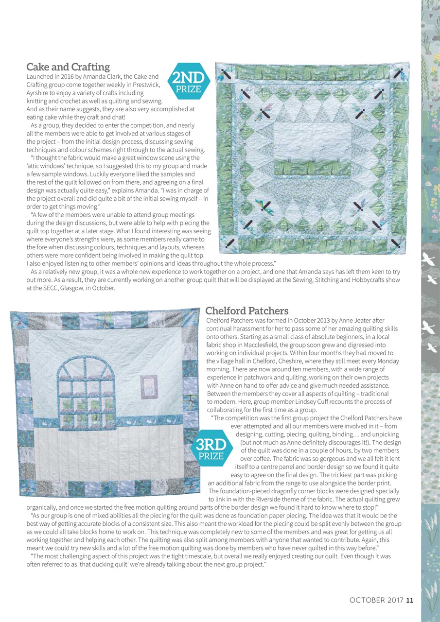 Popular Patchwork Magazine Preview Pages
