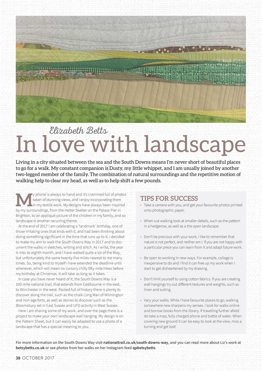 Popular Patchwork Magazine Preview Pages