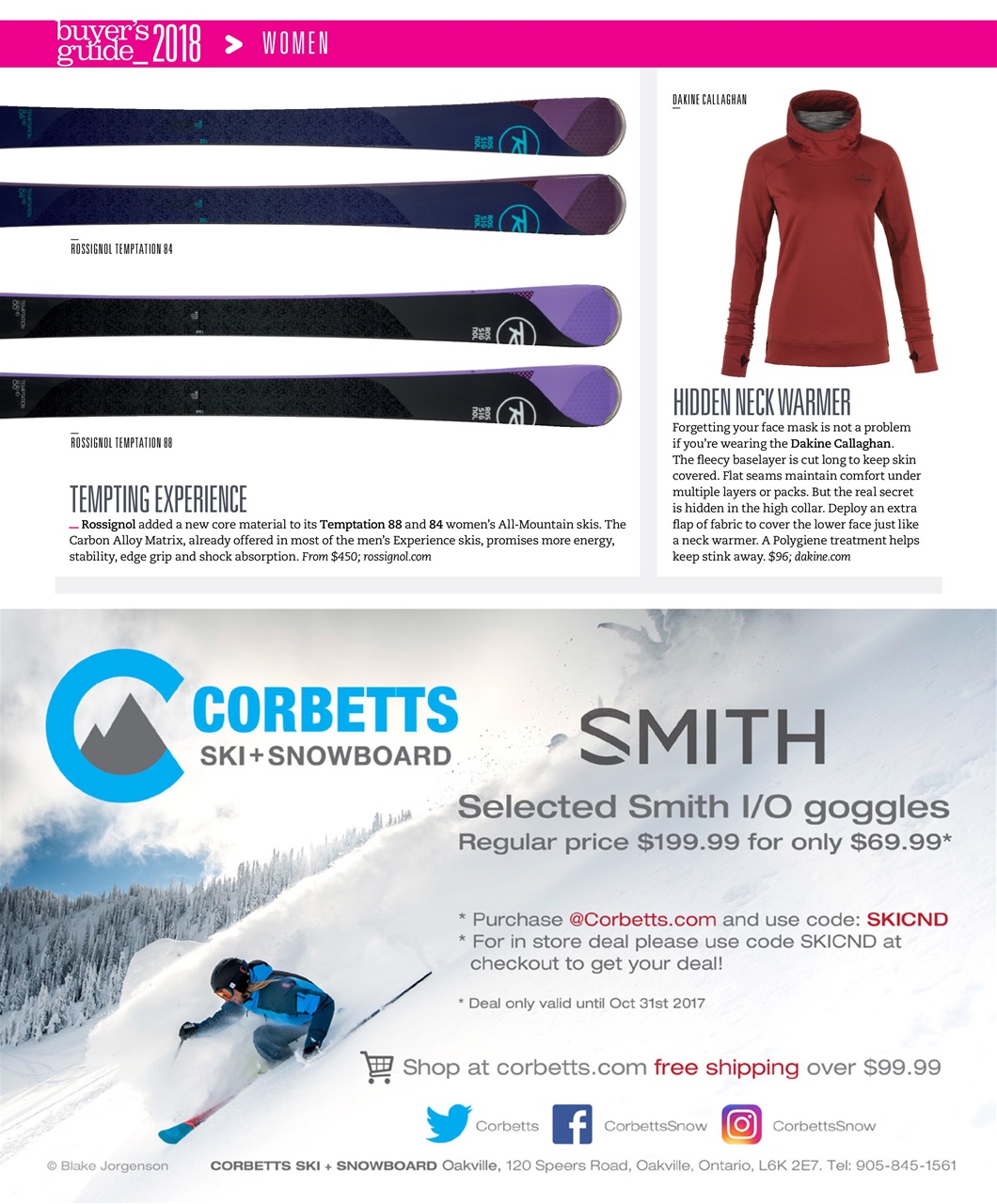 Ski Canada Preview Pages