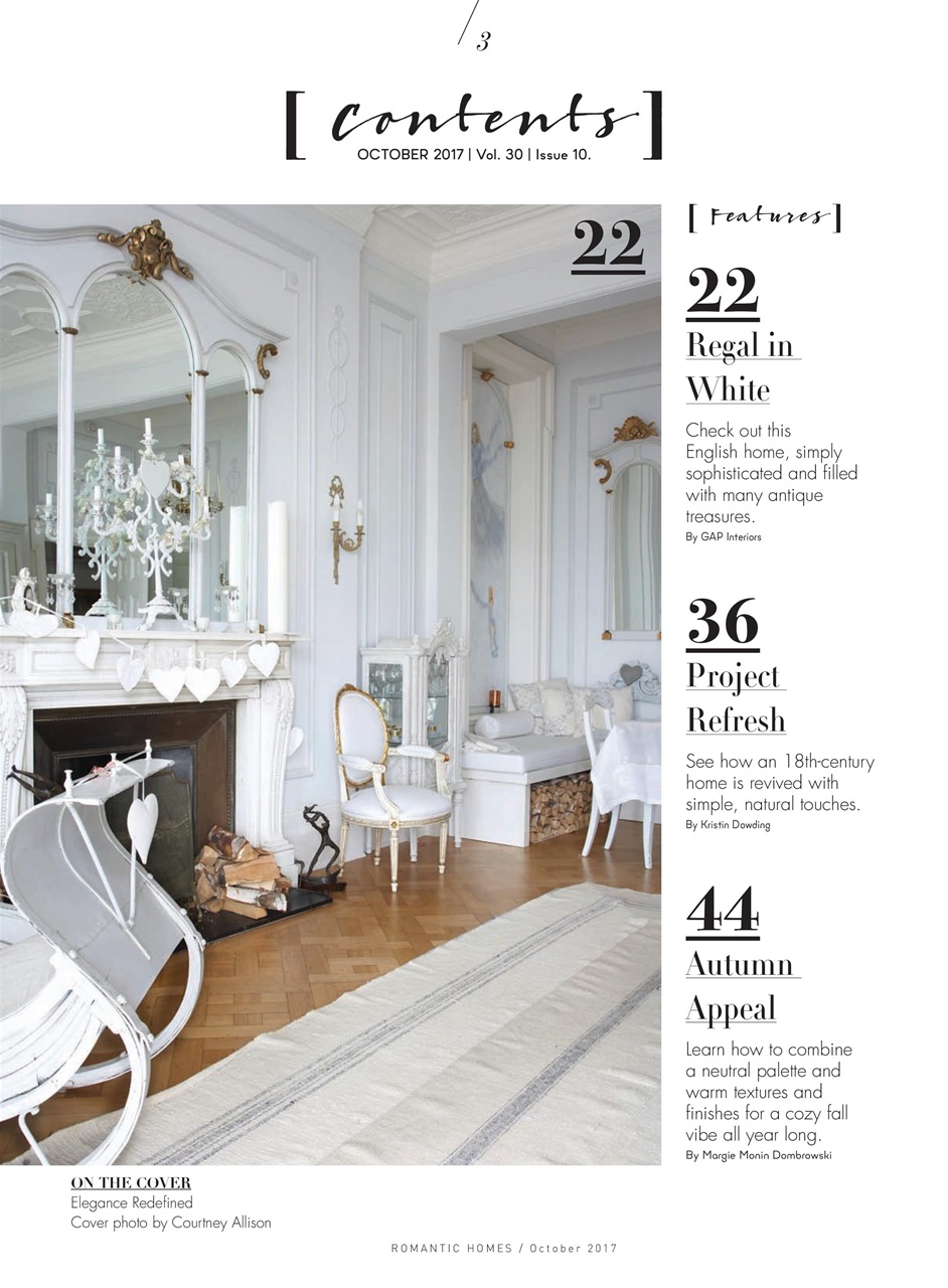 Romantic Homes Preview Pages