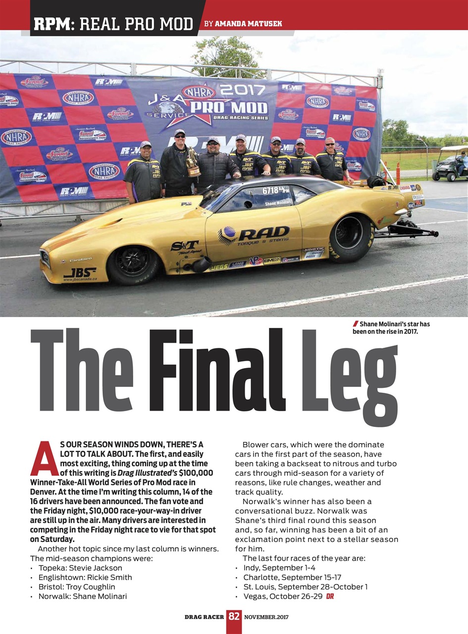 Drag Racer Preview Pages