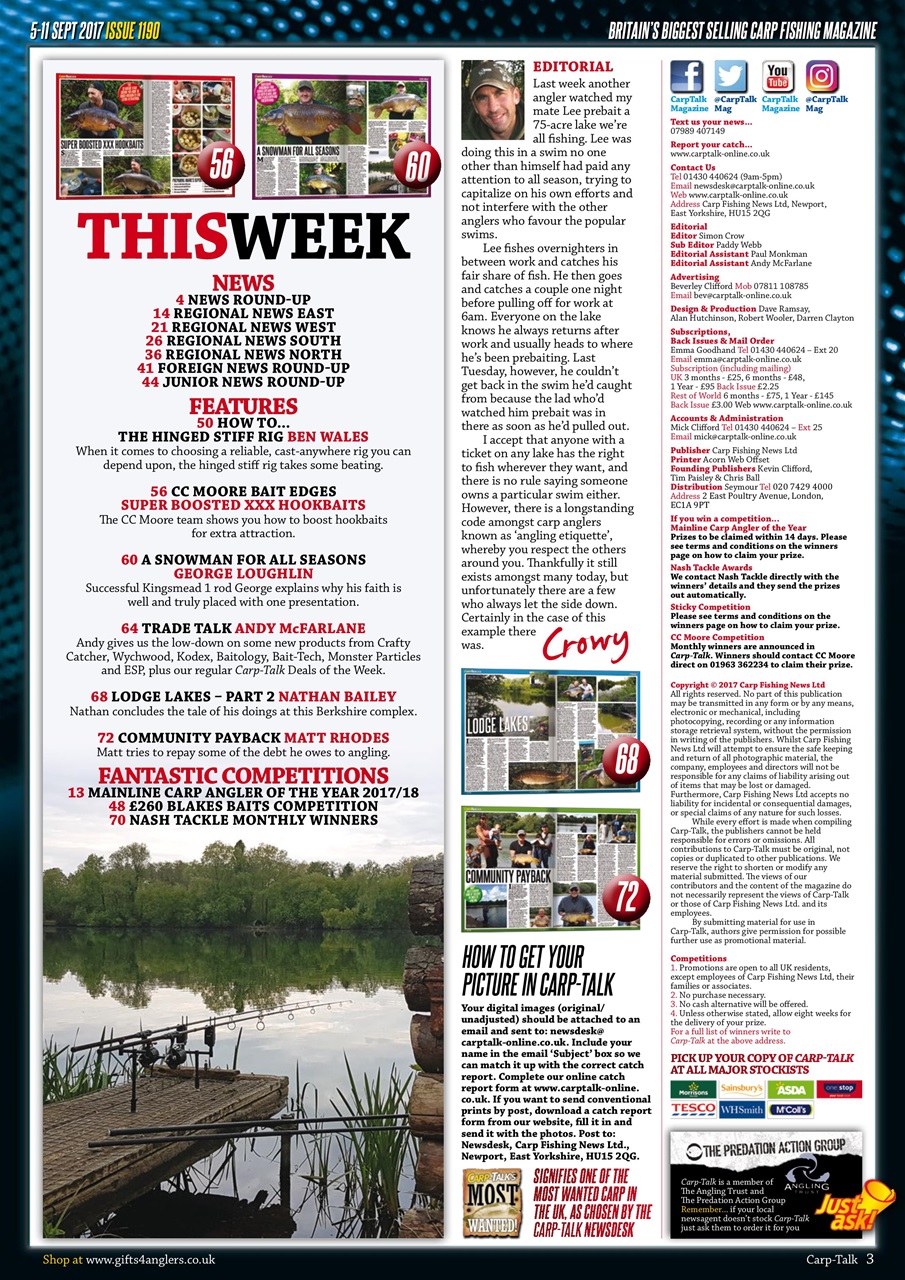 Carp-Talk Preview Pages