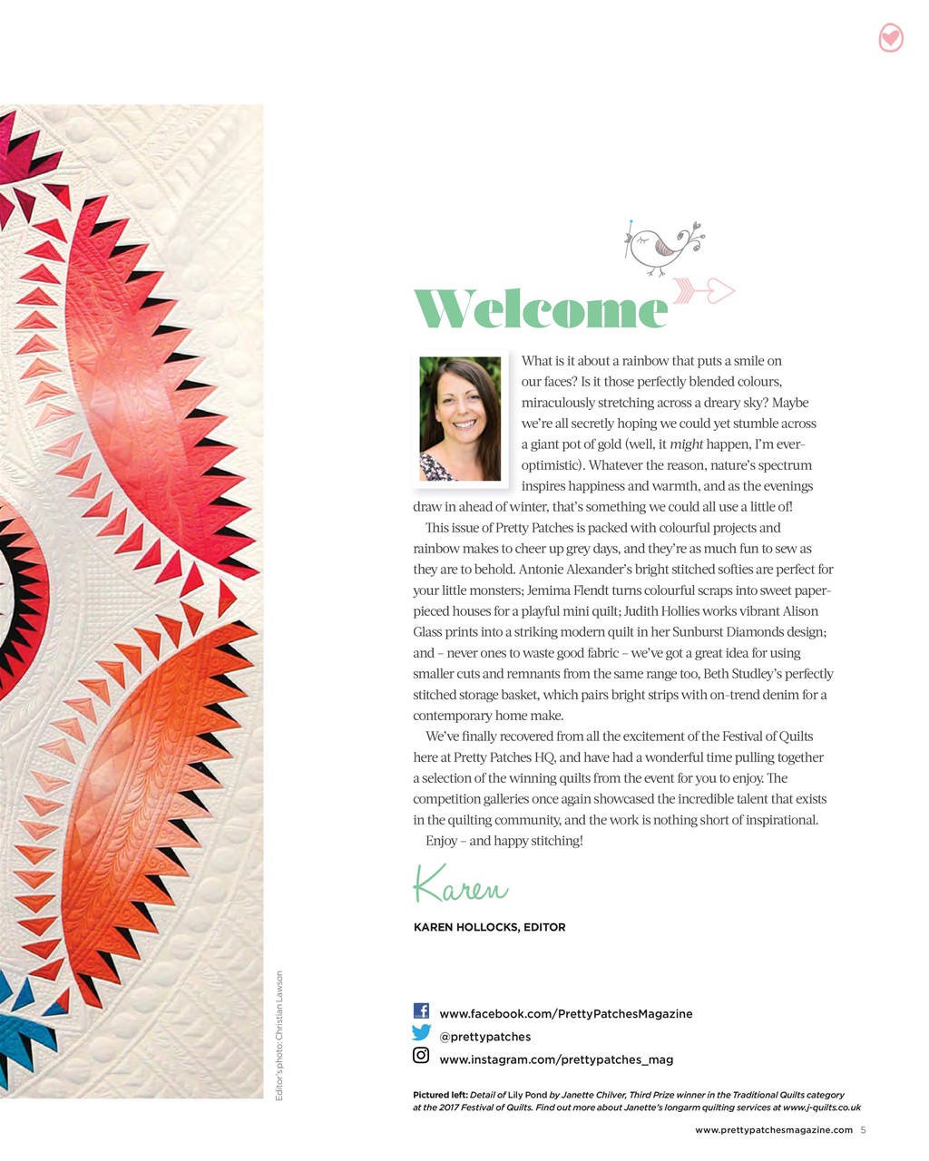 Pretty Patches Magazine Preview Pages