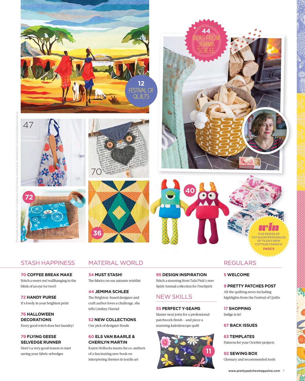 Pretty Patches Magazine Preview Pages